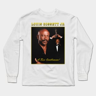 Louis Gossett Jr - A True Gentleman - Vintage Long Sleeve T-Shirt